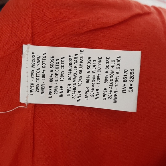 Orange summer blazer - Picture 5 of 5